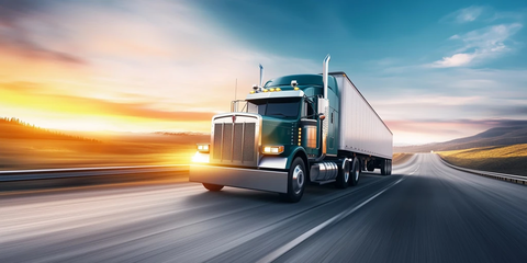 重型挂车高速行驶