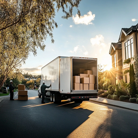 工人卸货搬家服务