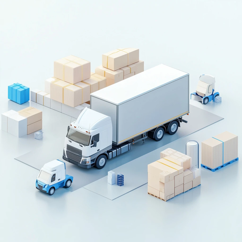 物流操作货物进出与配送