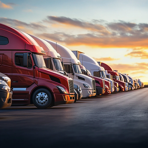 冷藏车干货车平板车箱式车热卡车