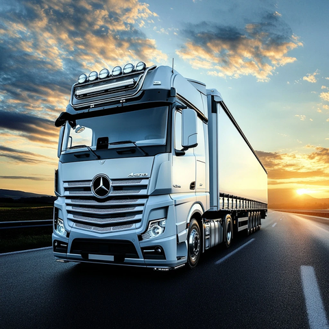 欧洲日本卡车零件展示