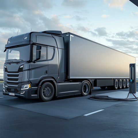 电动卡车充电场景