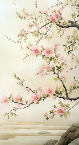 绣花围院白底细腻