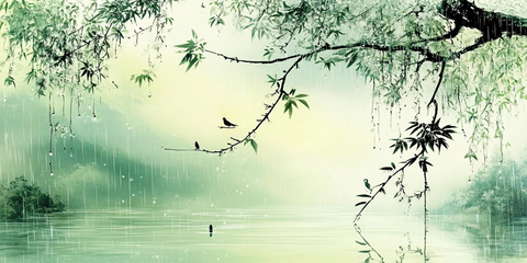 春雨润万物节气迎新生