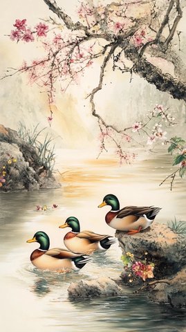 春江水暖鸭先知