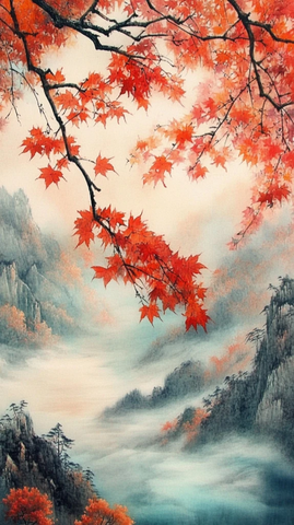 秋叶梦千年繁荣歌