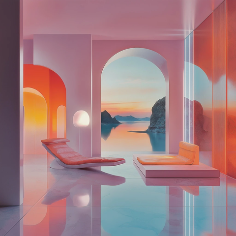 未来空间墙壁设计