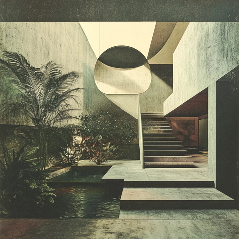 年代建筑杂志空间