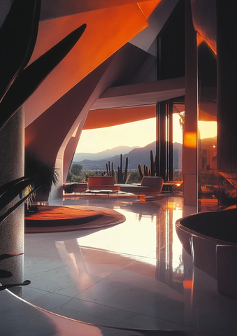 悬浮结构低矮天花暖光设计