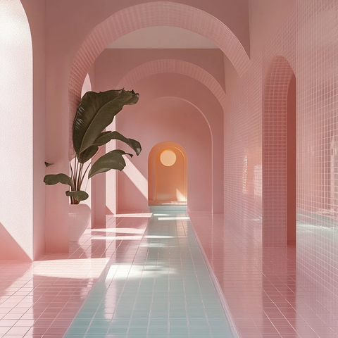 产品渲染网格背景设计