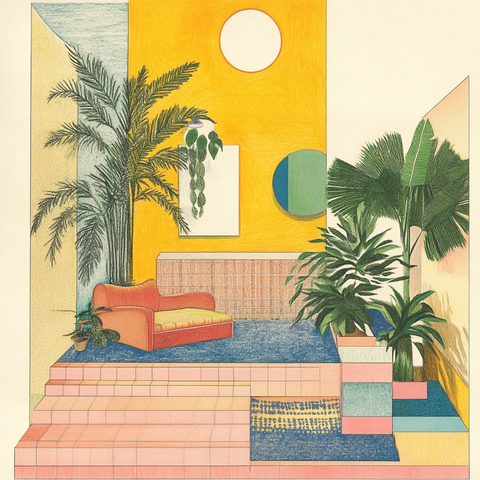 年代家居与植物设计