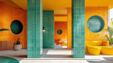 模块木家具陶瓷砖设备场景