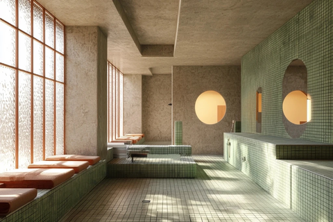 现代浴室建筑设计