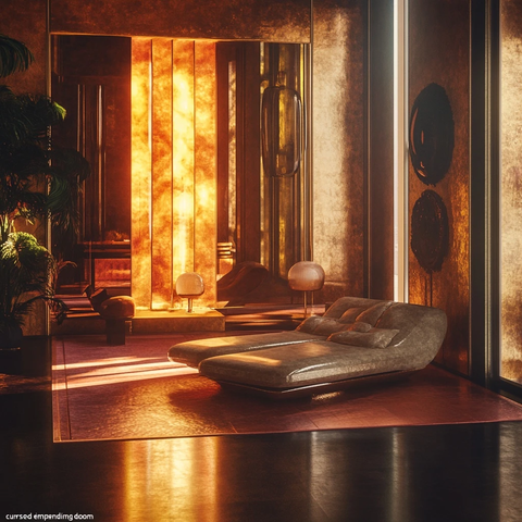 风水奢华公寓暗黑氛围