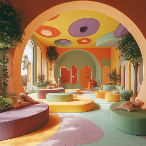 虚拟协作空间设计展示