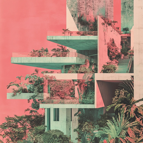 人与自然与建筑的共生