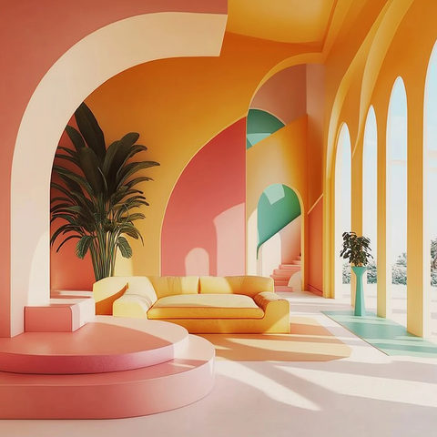 色彩和谐室内设计空间