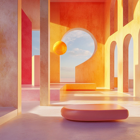 品牌视觉创新氛围