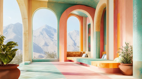 石雕食物雕塑波斯风格卧室