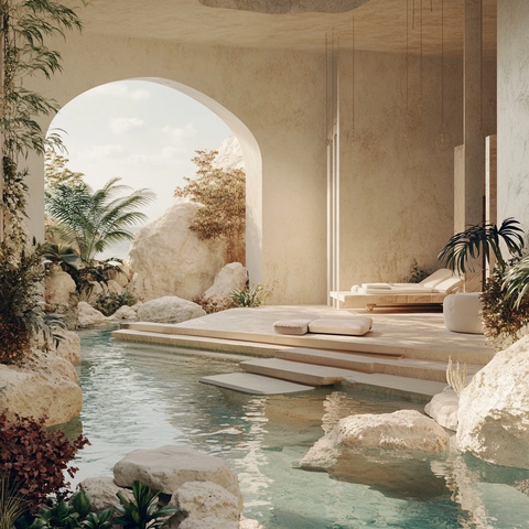 自然恢复活力美容健康