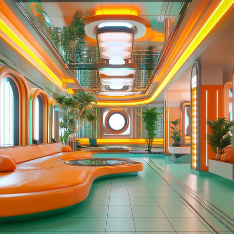 街头涂鸦艺术场景