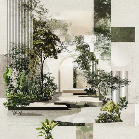 儿童乐园绿意温馨空间