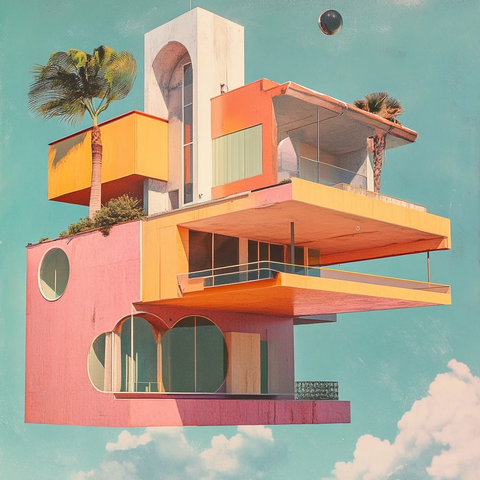 悬浮空间构造设计