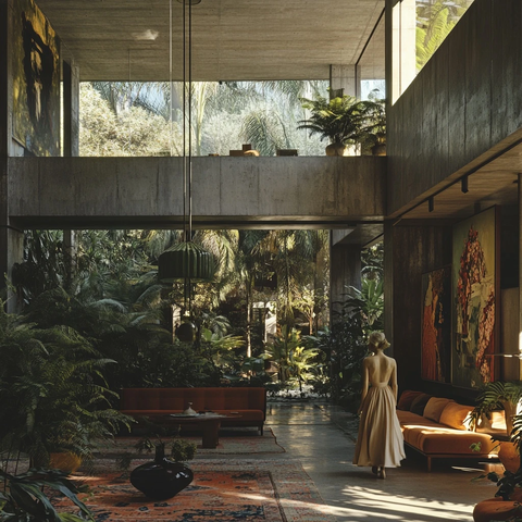 花园房间装饰家居