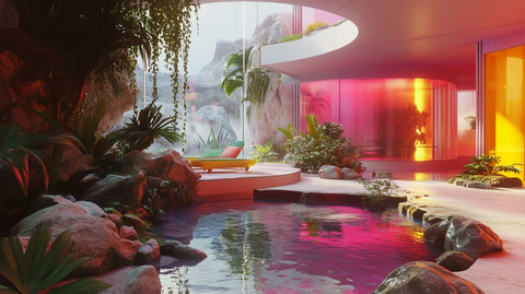 抽象自然风家居设计