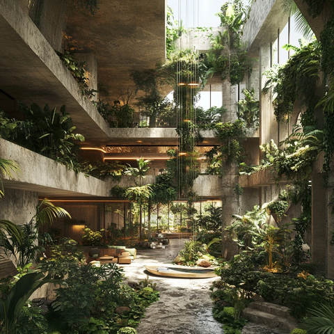 博物馆开放空间绿色设计