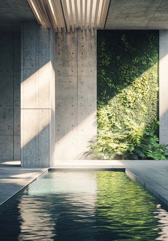 室内庭院泳池设计