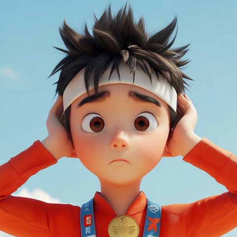 奥运选手戴耳环捧铜牌