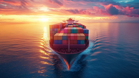 全球货运物流运输概念