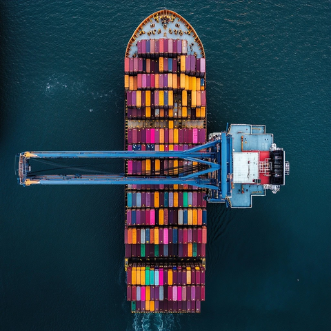 货物装卸港口集装箱操作