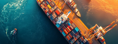 国际贸易货运代理港口场景