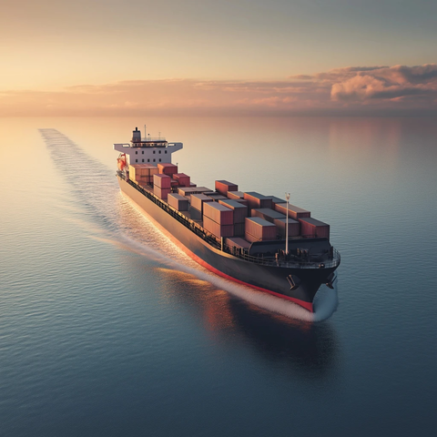 货船载运模块房屋火车桥梁