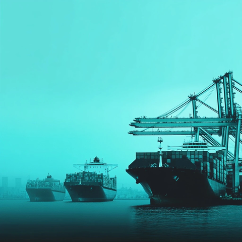 国际港口物流背景