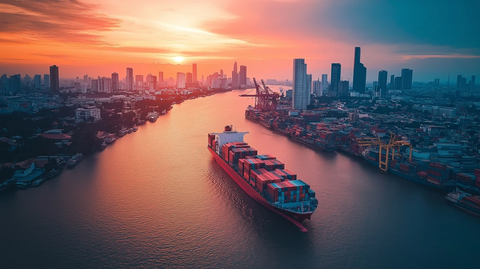 水稻运输出口现代港口