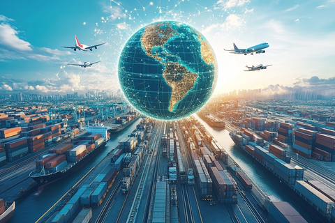 全球贸易路线与交通网络