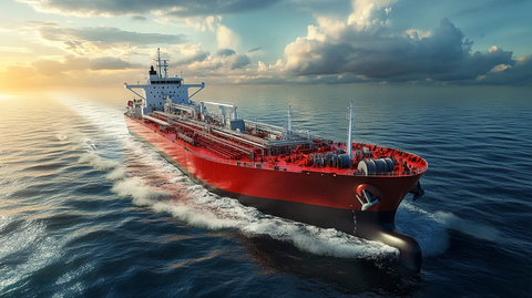 大型液化气船运输场景