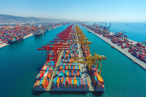 集装箱堆场布局优化