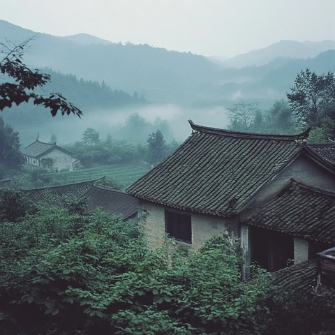 唐代圆领袍山纹刺绣