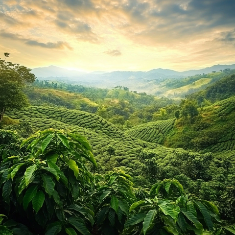 咖啡树高海拔生长环境