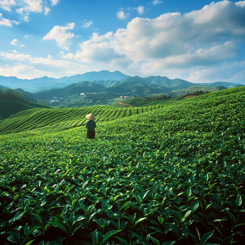茶农山顶传统服饰