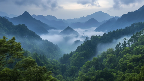 山林树木自然景观