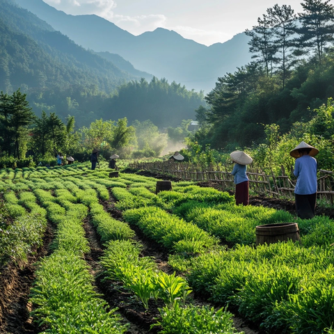 草药田农民种植园