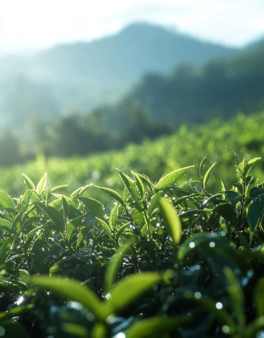 茶山露珠阳光茶园