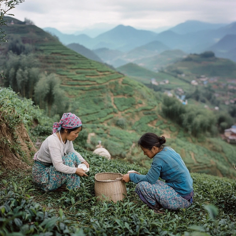 茶叶采摘制作全过程