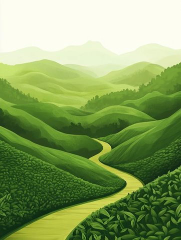 茶山景观茶园设计