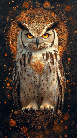 金色眼眸智慧象征图